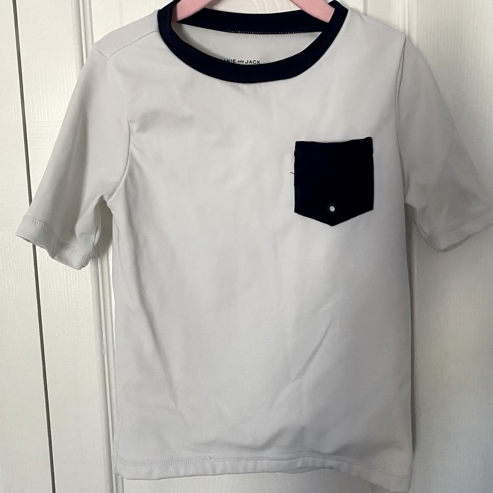 Janie and Jack boys rash guard size 3
